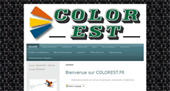 Desktop Screenshot of colorest.fr