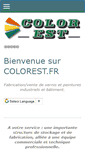 Mobile Screenshot of colorest.fr